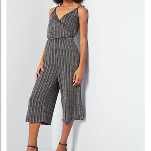 ModCloth Effortless Potential Cropped Jumpsuit NWT